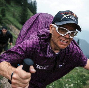 Pawel Faron (POL) Pawel Faron (POL) performs during the Red Bull X-Alps at Aschau-Chiemsee (turn point 3), Germany on 6th July 2015